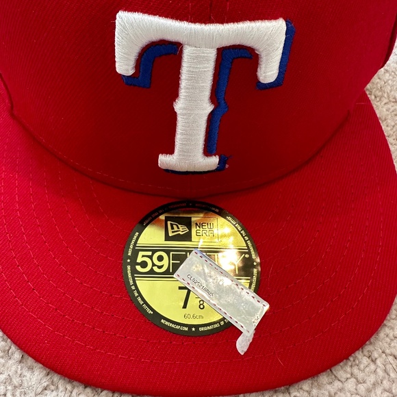 NWT MLB Texas Rangers Hat Size 7 5/8 - Picture 2 of 4